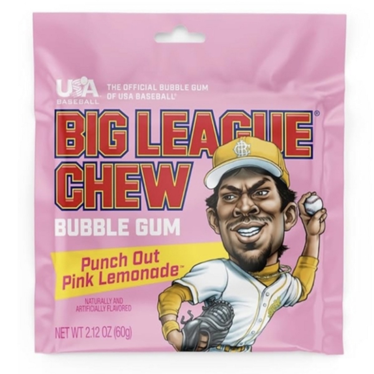 Big League chew pink lemonade 60gr